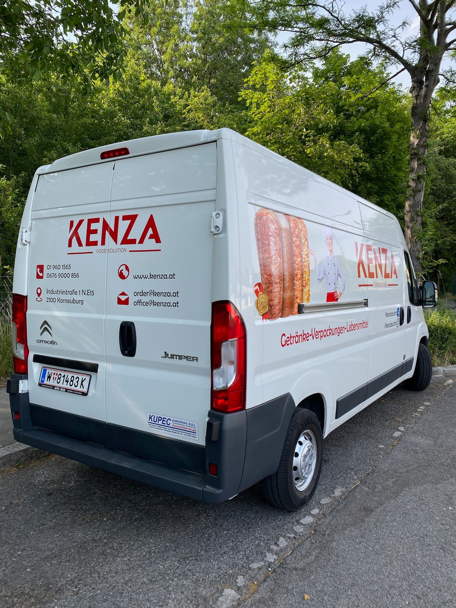 Projektbeispiel Fahrzeugbeschriftung in Wien