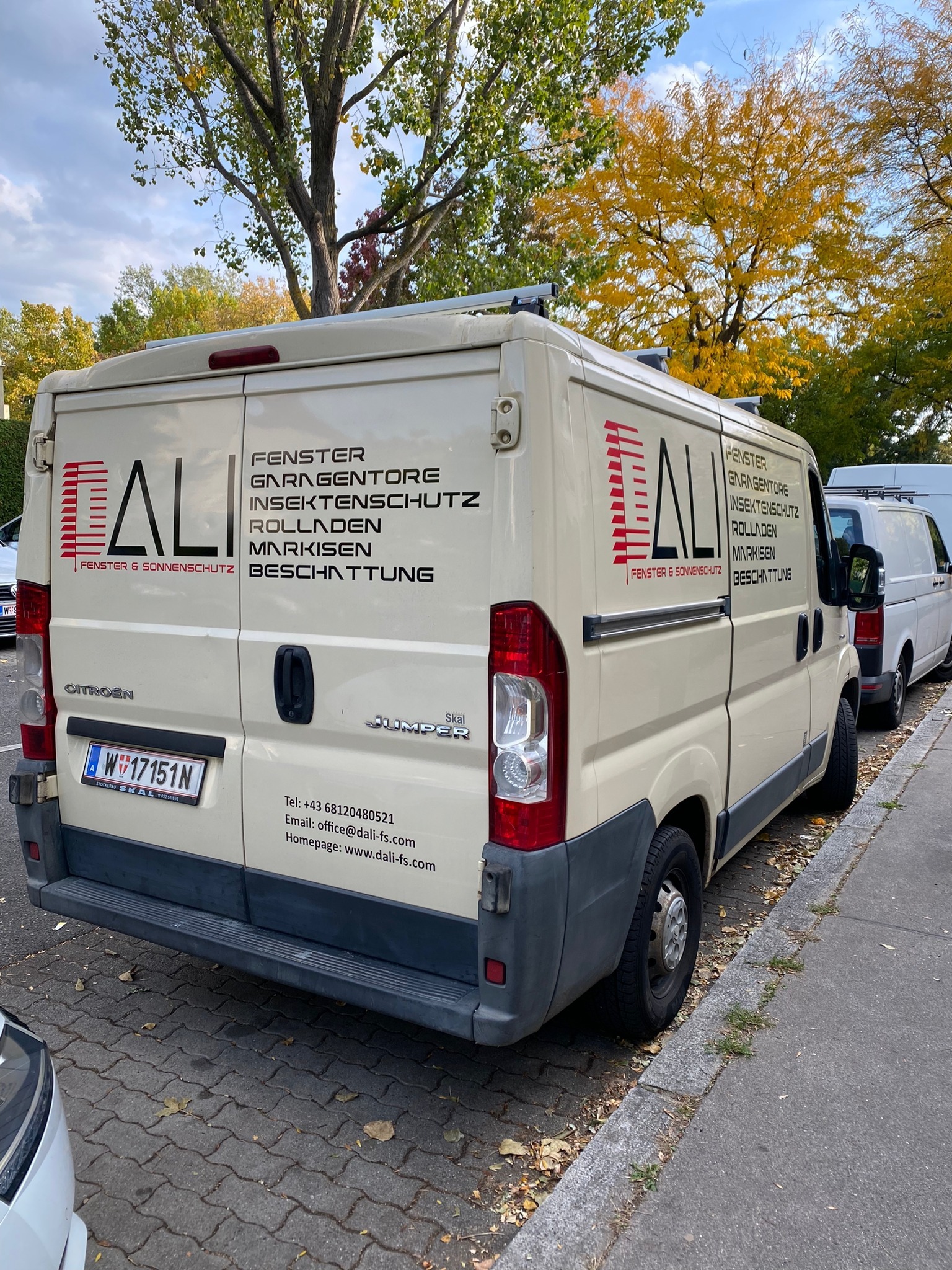 Fahrzeugbeschriftung Beispiel